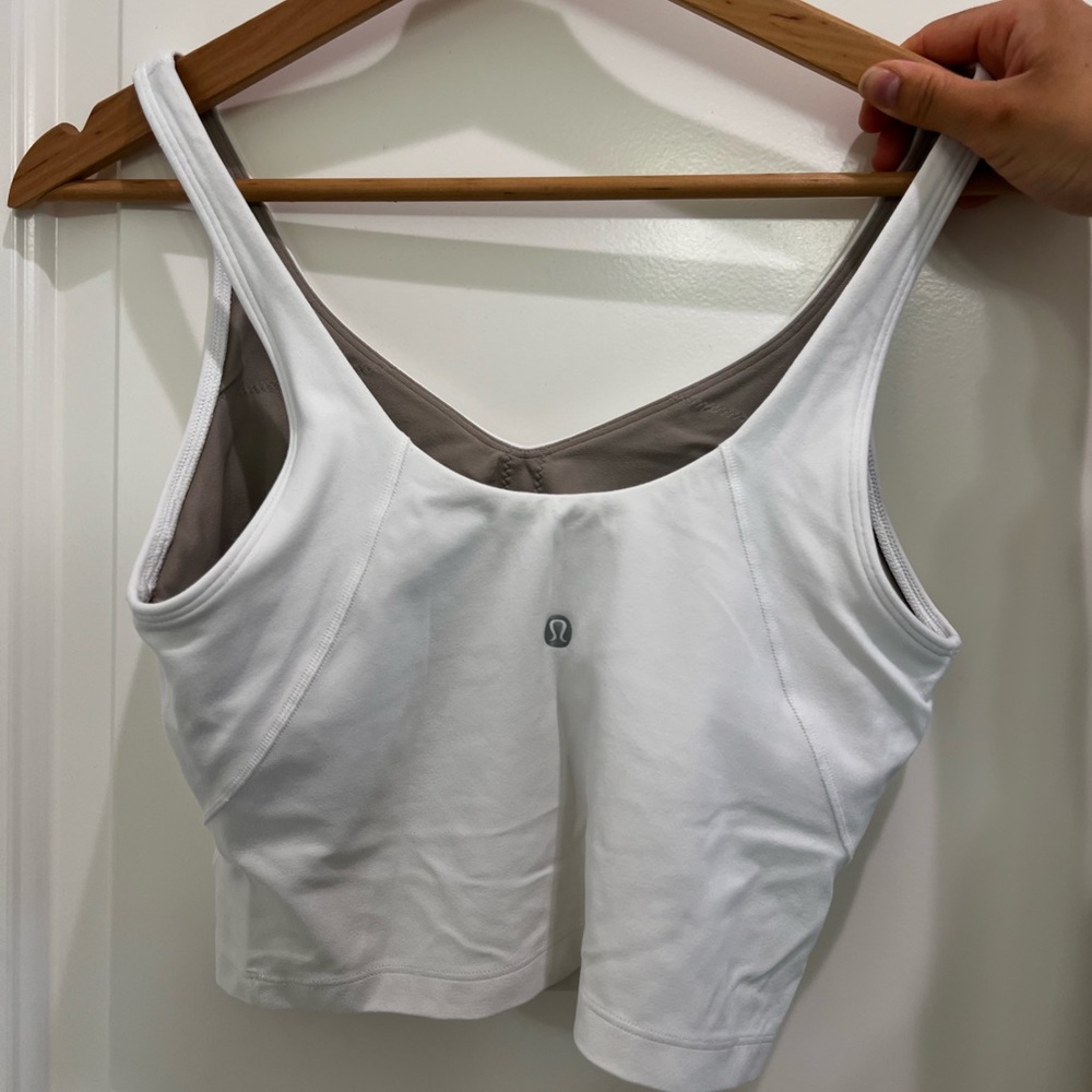 lululemon athletica White Tank Top